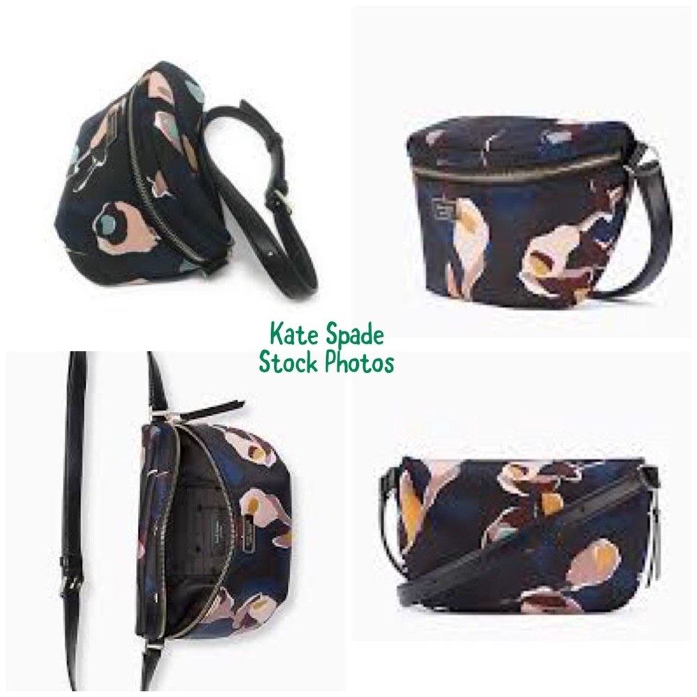 🎉HP🎉NWT Kate Spade Dawn “Paper Rose” Belt Bag - Picture 11 of 11